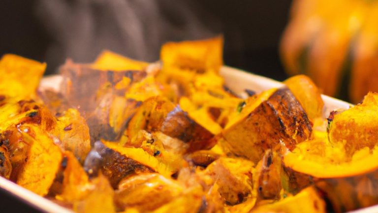 Abóbora Assada Com Tomilho Na Airfryer