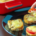Abobrinha Com Tomate E Queijo Na Airfryer