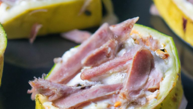 Abobrinha Recheada Com Atum Na Airfryer: Receita Deliciosa