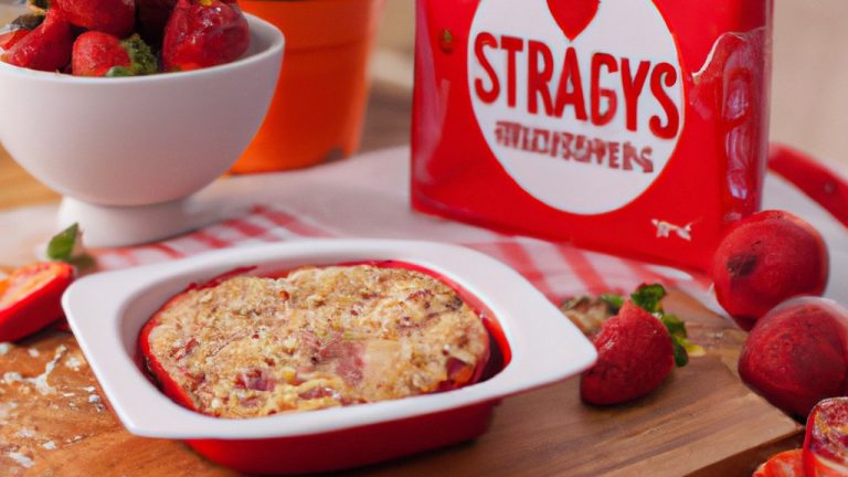 Baked Oats De Morango Na Airfryer: Receita Fácil E Deliciosa