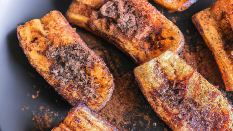 Banana Caramelizada Na Airfryer Em Apenas 10 Minutos