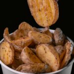 Batata Amassada na Airfryer