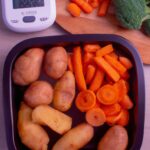 Batata Com Cenoura E Brócolis Na Airfryer: Receita Fácil De Fazer 2 Batata Com Cenoura E Brócolis Na Airfryer