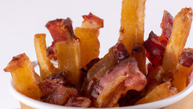 Batata Frita Com Calabresa E Bacon Na Airfryer: Receita Deliciosa
