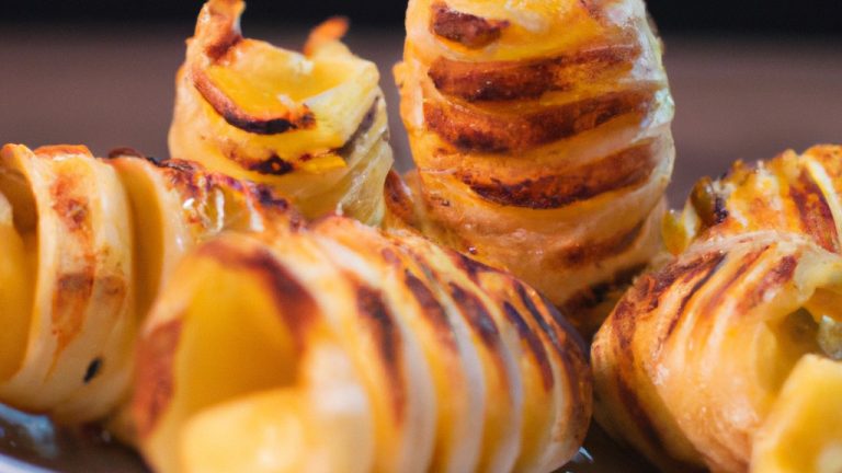 Batata Hasselback Com Queijo Na Airfryer