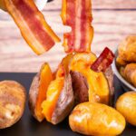 Batata Recheada Com Bacon Na Airfryer