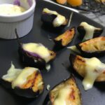 Berinjela Na Airfryer Com Queijo