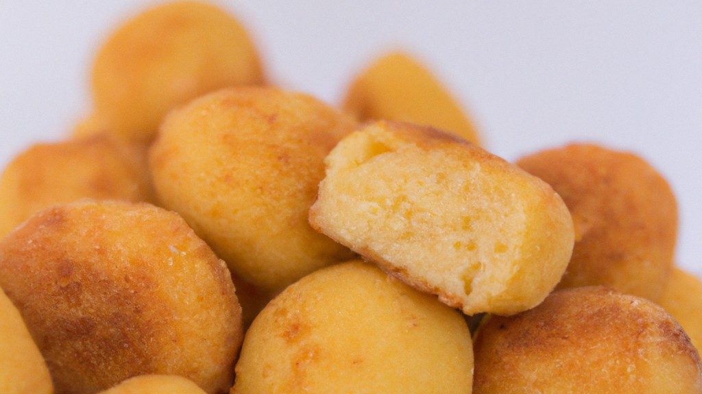 Bolinho De Arroz Com Queijo Na Airfryer