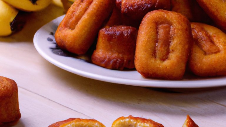 Bolinho De Banana Com Doce De Leite Na Airfryer