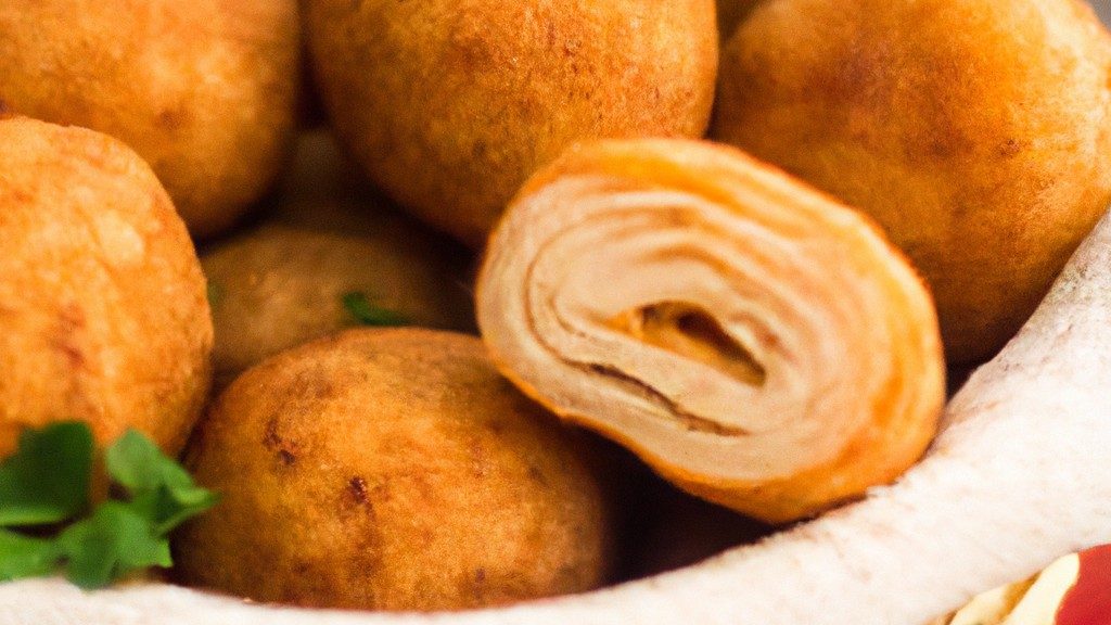 Bolinho De Mandioca Com Carne Seca Na Airfryer