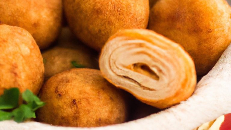 Bolinho De Mandioca Com Carne Seca Na Airfryer