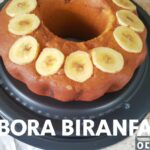 Bolo de Banana Bundt na Airfryer