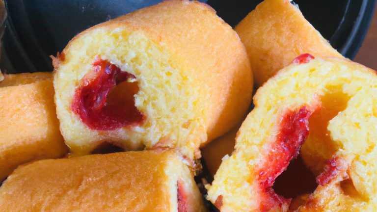Bolo De Fubá Com Goiabada Na Airfryer: É Muito Fácil De Fazer