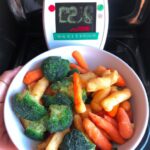 Brócolis e Cenoura Na Airfryer