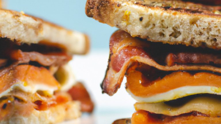 Café Da Manhã Airfryer: Sanduiche Sol Nascente Crocante