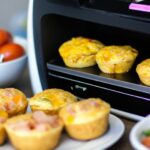 Café Da Manhã Na Airfryer: Muffins De Ovos E Vegetais 2 Muffins De Ovos E Vegetais