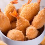 Camarão Empanado no Coco na Airfryer