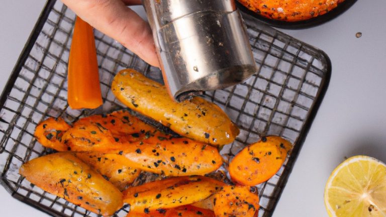 Cenoura Com Lemon Pepper Na Airfryer: Receita Fácil De Fazer