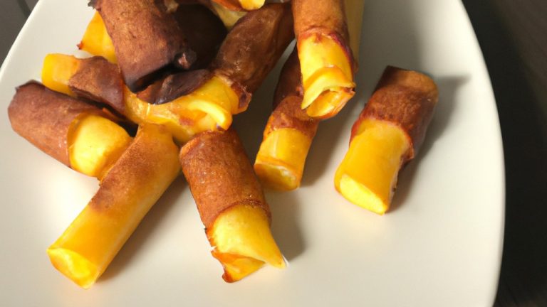 Cigarrete De Queijo E Presunto Na Airfryer: Simples E Gostoso