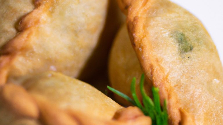 Imagem de couve-flor empanada frita em uma Airfryer. A couve-flor está cortada em floretes e coberta com uma farinha crocante. A couve-flor é colocada em uma cesta da Airfryer e cozida até ficar dourada e crocante.
