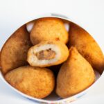 Coxinha de frango com batata na Airfryer
