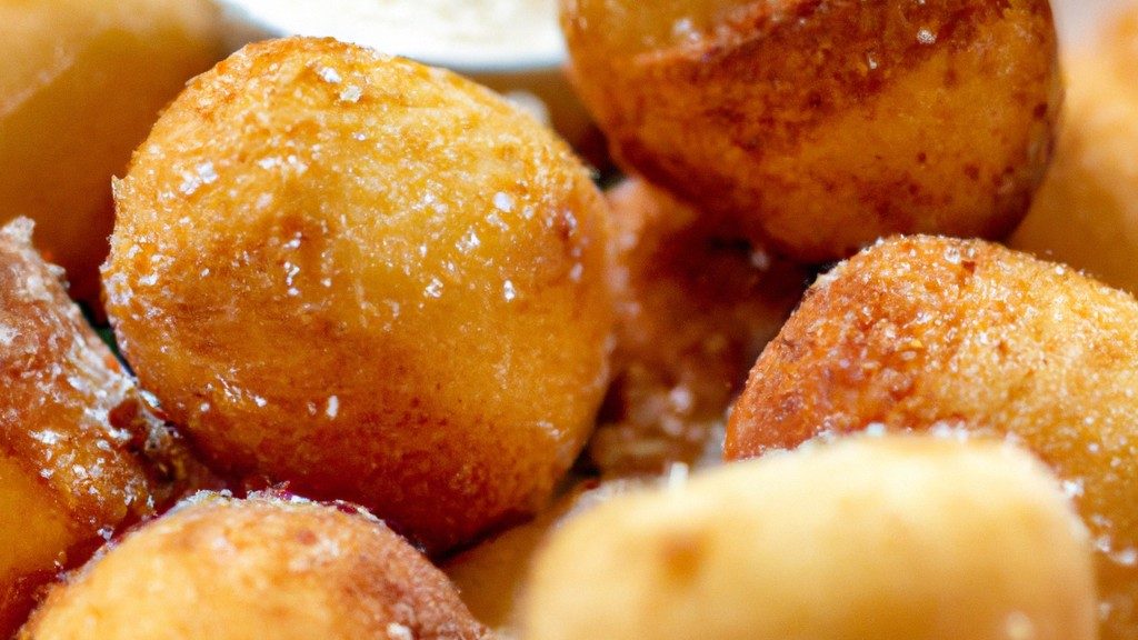 Imagem de um prato de creme de alho feito na Airfryer, com uma textura cremosa e densa, coberto com queijo parmesão ralado. O creme é servido em uma tigela branca com uma colher ao lado.