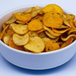 Crisps De Abobrinha E Parmesão 2 Crisps de Abobrinha e Parmesão