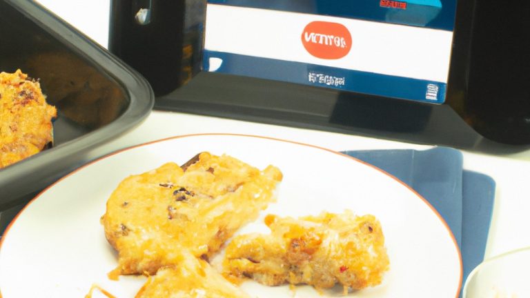 Imagem de empadinhas de frango assadas em uma Airfryer, com crosta dourada e recheio suculento. Receita saudável e fácil de preparar, perfeita para refeições leves ou lanches.