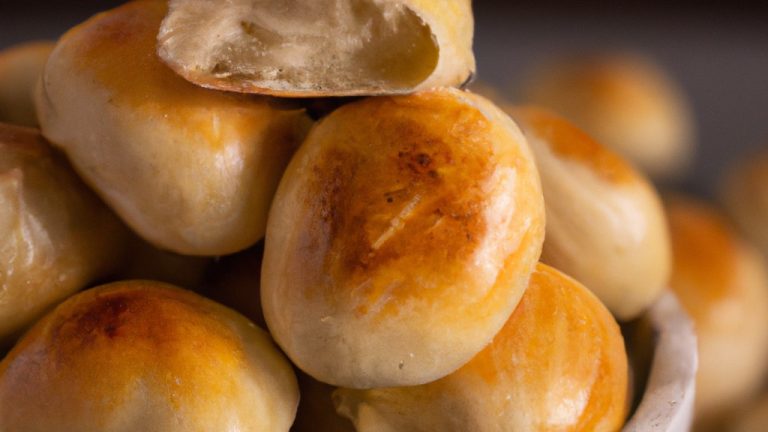 Imagem de esfihas de rap10 preparadas na airfryer. As esfihas são douradas e crocantes, com recheio suculento e queijo derretido. O fundo da imagem mostra a airfryer utilizada no preparo.