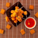 Espetinho de Queijo Coalho na Airfryer