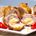 Filé de Frango Recheado com Presunto e Queijo na Airfryer