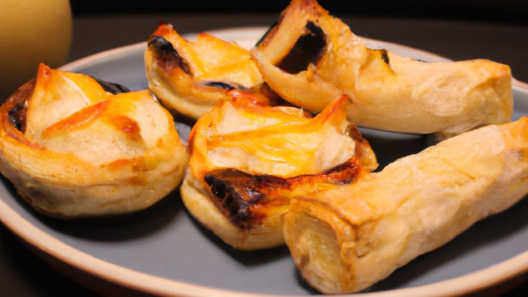 Imagem de folhas de maçã crocantes e douradas preparadas na Airfryer, servidas com uma pitada de canela e açúcar. A receita fácil e deliciosa permite desfrutar de um lanche saudável e crocante.