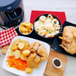 Frango com Batata e Cenoura na Airfryer