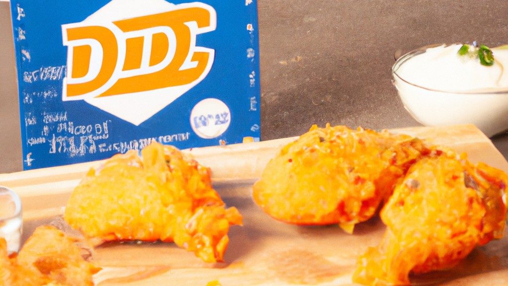 Imagem de frango empanado coberto com migalhas de Doritos, frito em uma airfryer. O frango está dourado e crocante, com um interior suculento e saboroso.