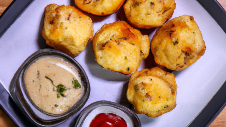 **Texto alternativo:**
Uma fotografia de uma porção de macaxeira frita na Airfryer. As macaxeiras estão douradas e crocantes, com interiores macios e amanteigados. Elas são servidas em um prato branco com um fio de azeite e sal marinho polvilhado por cima.
