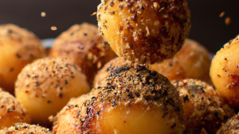 Imagem de uma porção de manjubinhas crocantes e douradas em uma tigela, preparadas na Airfryer. A receita oferece um método rápido e fácil para preparar esse petisco delicioso e saudável, perfeito para qualquer ocasião.