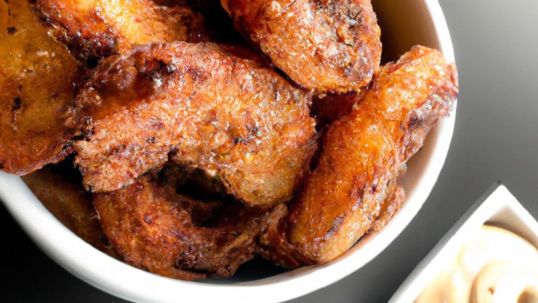 Foto de mignon suíno assado na Airfryer, coberto com uma crosta crocante e dourada. A carne é suculenta e tenra, com um toque picante de mostarda.