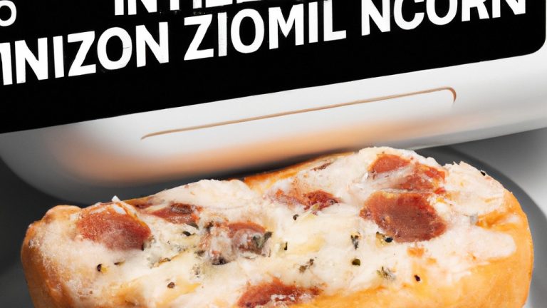 Imagem de mini pizzas congeladas colocadas em uma airfryer, mostrando o processo de cozimento para criar uma refeição rápida e fácil.