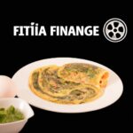 Omelete de espinafre na airfryer