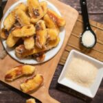 Palitinhos De Banana Com Parmesão Na Airfryer: Receita Fácil 2 Palitinhos De Banana Com Parmesão na Airfryer