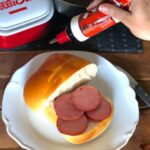 Pão Com Linguiça Calabresa Na Airfryer | Muito Fácil De Fazer 2 Pão Com Linguiça Calabresa Na Airfryer