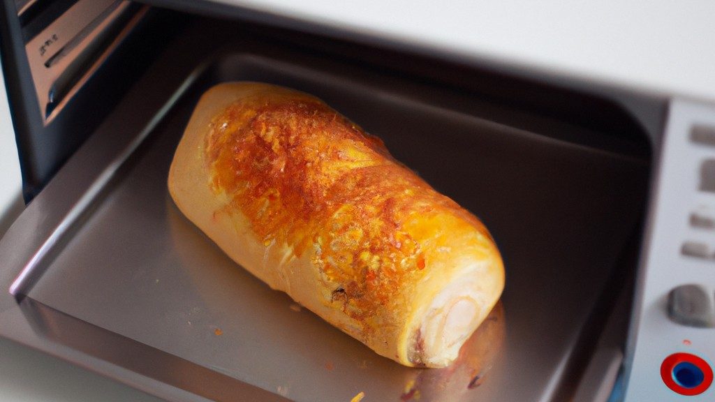 Imagem de uma pizza caseira cozida na Airfryer. A pizza tem uma crosta crocante e dourada, coberta com molho de tomate, queijo derretido e vários ingredientes, como pepperoni, cogumelos e pimentões.