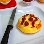 Pizza de Pão Árabe na Airfryer