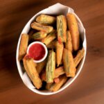 Quiabo Crocante na Airfryer