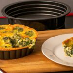 Quiche Fácil De Espinafre Na Airfryer: Receita Rápida De Fazer 2 Quiche Fácil de Espinafre na Airfryer