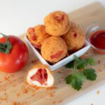 Tomate Recheado com Ricota na Airfryer