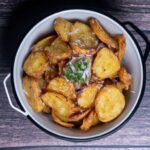 Batata Com Crosta De Parmesão