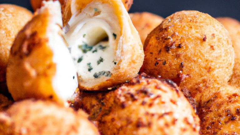 Fotografia de uma sobremesa Romeu e Julieta feita na Airfryer, com camadas de queijo e goiabada, em um prato branco.
