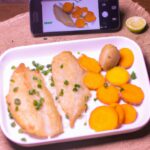 Tilápia com Batata na Airfryer
