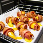 Receita Fácil: Enroladinhos De Ovo De Codorna E Bacon Na Airfryer 2 Enroladinhos De Ovo De Codorna E Bacon Na Airfryer